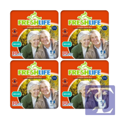 Freshlife Medium Belbantlı Hasta Bezi 30’Lu 4 Paket (120 Adet)