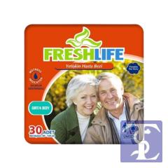 Freshlife Medium Belbantlı Hasta Bezi 30’Lu 4 Paket (120 Adet)