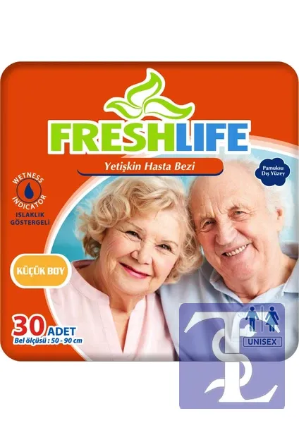 Freshlife Small Belbantlı Hasta Bezi 30’Lu
