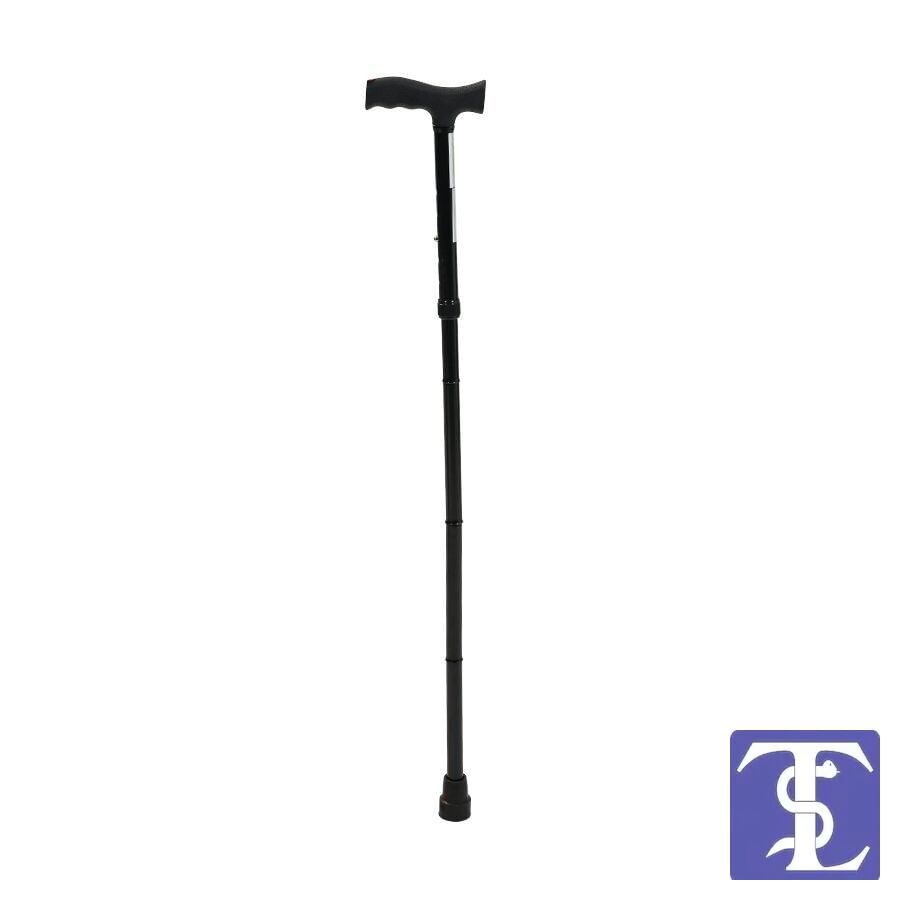 GOLFİ PR-104 Alüminyum Katlanır Baston(Siyah)
