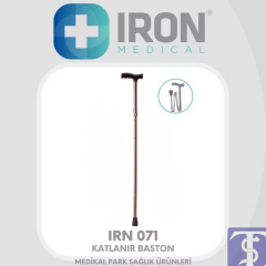 Iron IRN071 Medikal Katlanır İthal Baston