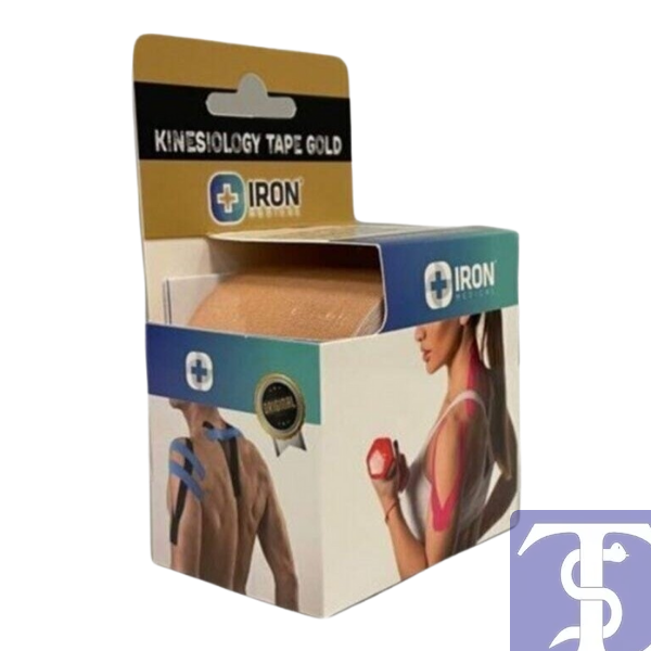 Iron Kinesio Tape Gold 5cm x 5 M - Ten Rengi