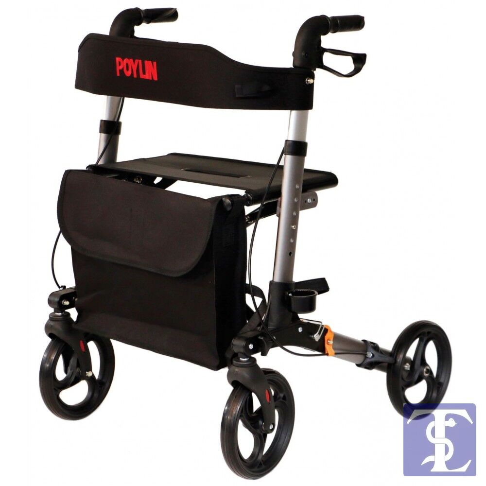 POYLİN P777 ROLLATÖR TITANIUM GRİ
