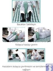 Pratik Hasta Çevirme Aparatı Hasta Döndürme Süngeri