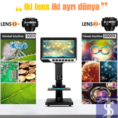 G2000 Dijital Mikroskop 2000X
