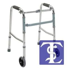 GOLFİ PR-443 Alüminyum Tekerlekli Walker (Pediatrik)