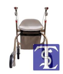 GOLFİ PR-897 Alümimyum Lüks Rollatör - Yürüteç