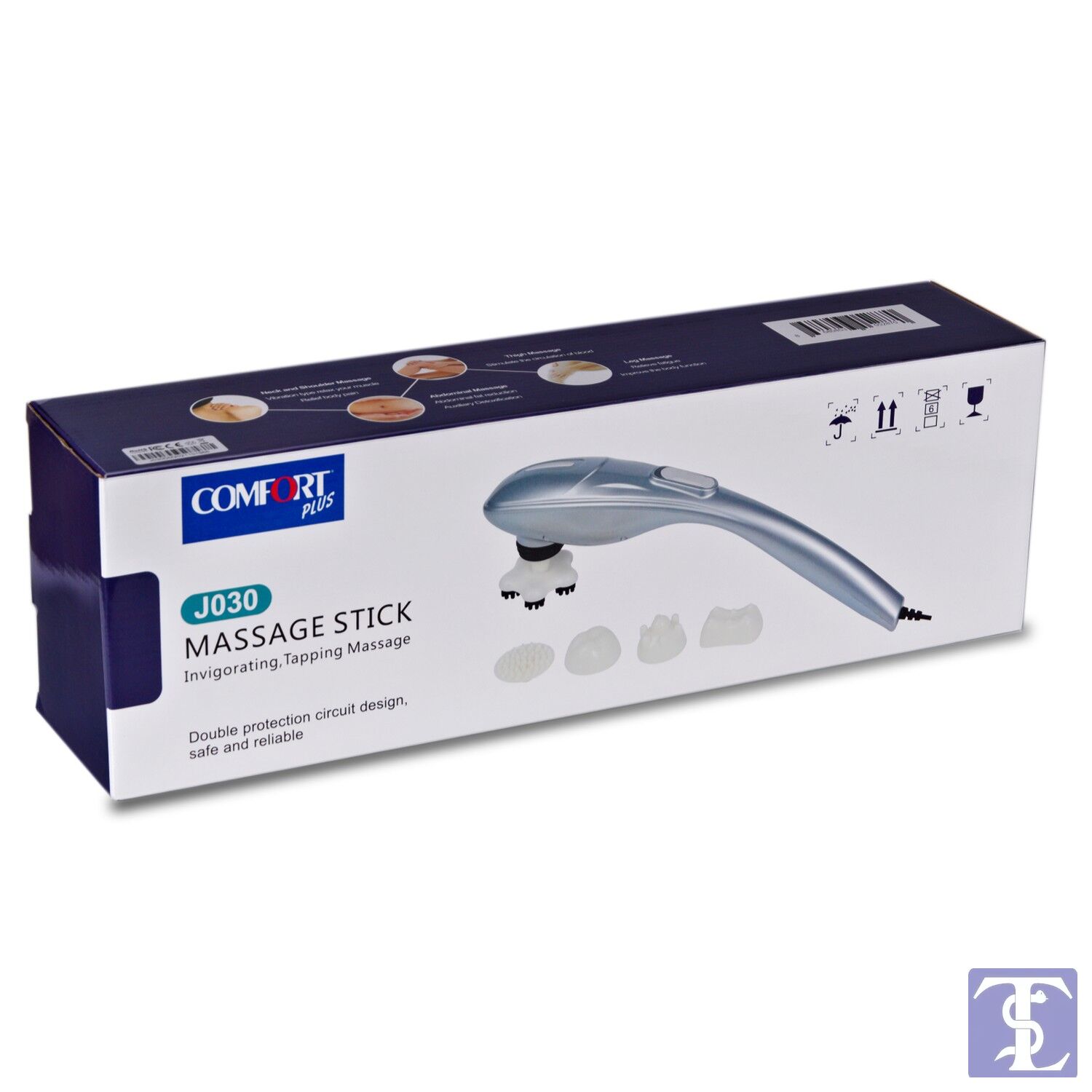 Comfort Plus J030 Çok Yönlü 5 Başlıklı Masaj Aleti