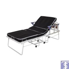 DF01 Dual Motorlu Alüminyum Katlanabilir Ekonomik Hasta Karyolası