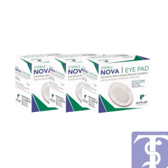 Nova Ped Yetişkin Göz Kapama Bandı Göz Pedi 6,5x9,5cm 150 Adet