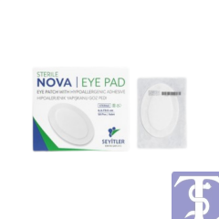 Nova Ped Yetişkin Göz Kapama Bandı Göz Pedi 6,5x9,5cm 150 Adet