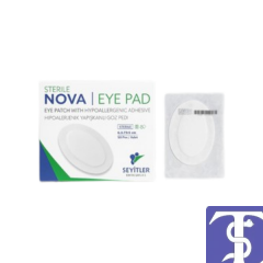 Nova Ped Yetişkin Göz Kapama Bandı Göz Pedi 6,5x9,5cm
