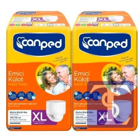 Canped Emici Külot Hasta Bezi 60 Adet XL (2PK*30)