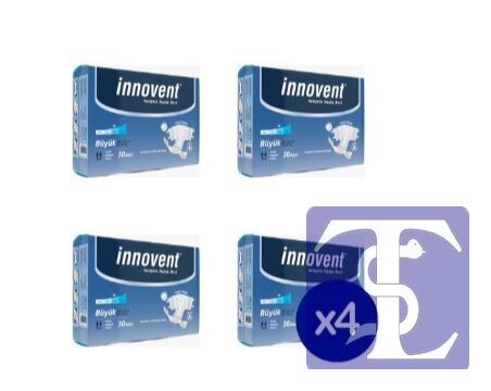 Innovent Belbantlı Yetişkin Hasta Bezi L 4 x 30'lu