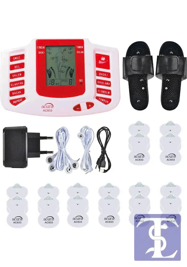 Acura Ac-833 K 16 Pedli Tens Ems Masaj Üçlü Fizik Cihazı