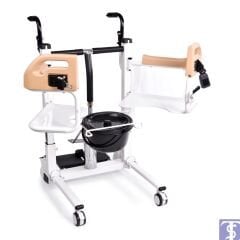 Comfort Plus DM-160 Tuvaletli Manuel Pedallı Transfer Sandalyesi
