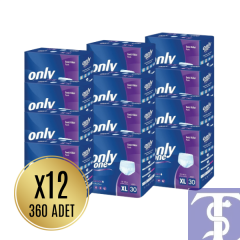 Only One Emici Külot Hasta Bezi XL 30x12 Adet