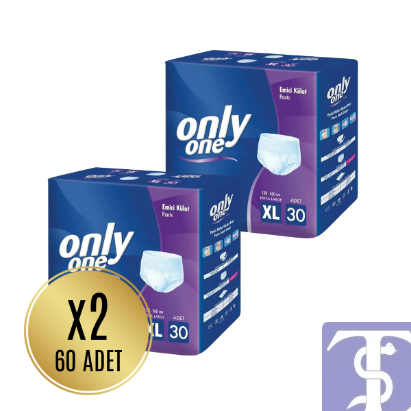 Only One Emici Kilot Hasta Bezi XL 30 x 2 Adet