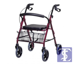 Medwelt TM- H -8026 Tekerlekli Rolatör - Yürüteç - Hasta Yürüteci