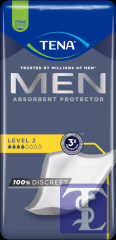 TENA Erkeklere Özel Mesane Pedi Level 2 | Erkek Mesane Pedi (20'li)