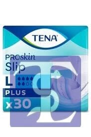 Tena Premium Plus 6 Damla Belbantlı L Beden Hasta Bezi 30'lu