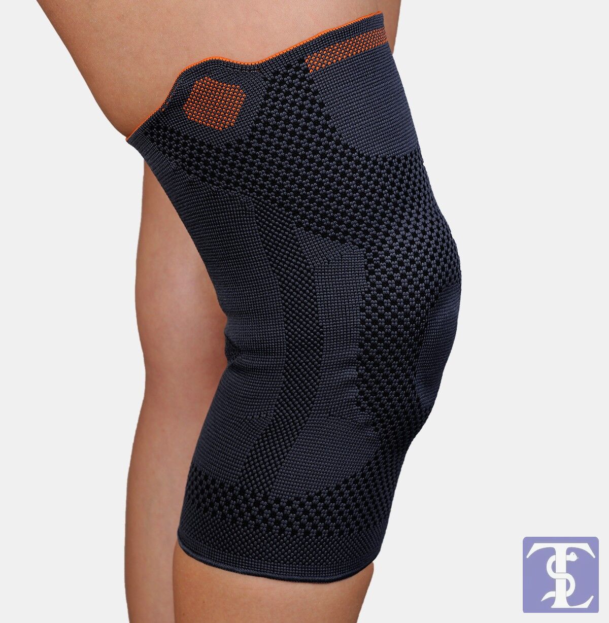 LYON MED002 PATELLA KAPALI SİLİKON DESTEKLİ ÖRGÜ DİZLİK