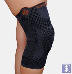 LYON MED002 PATELLA KAPALI SİLİKON DESTEKLİ ÖRGÜ DİZLİK