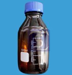 S&H Otoklav şişesi ithal Amber 100 ml