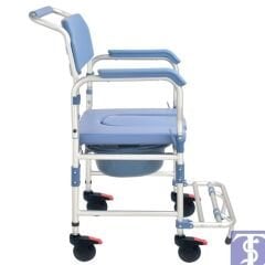 Poylin P610 Alüminyum Fren Özellikli Ergonomik Banyo Tuvalet Sandalyesi