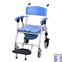 Poylin P611 Alüminyum Banyo ve Tuvalet Sandalyesi