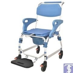 Poylin P612 Alüminyum Banyo ve Tuvalet Sandalyesi