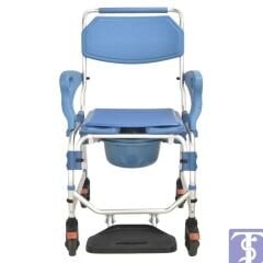 Poylin P612 Alüminyum Banyo ve Tuvalet Sandalyesi