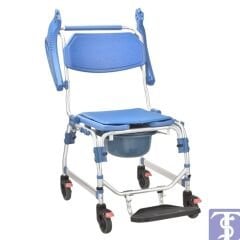 Poylin P612 Alüminyum Banyo ve Tuvalet Sandalyesi