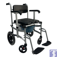 Poylin P690 Katlanabilir Alüminyum Banyo ve Tuvalet Sandalyesi