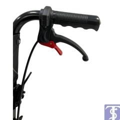 POYLİN P806K Siyah Refakatçi Tekerlekli Sandalye