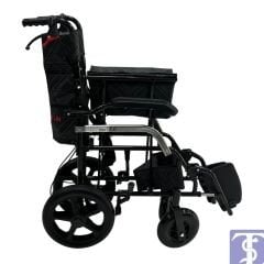 POYLİN P806K Siyah Refakatçi Tekerlekli Sandalye