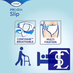 Tena Slip Maxi 8 Damla Belbantlı L Beden Hasta Bezi 72'li