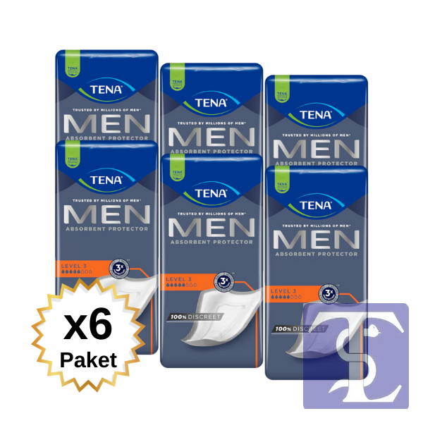 TENA Men Emici Koruma Level 3 | Erkek Mesane Pedi 96lı