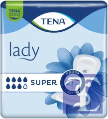 Tena Lady Super Kadın Mesane Pedi 7 Damla 30'lu Paket