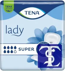 Tena Lady Super Kadın Mesane Pedi 7 Damla 180 Adet