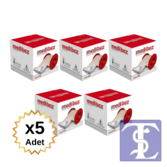 Medibez Tıbbi Bez Flaster 5 CM X 5 M 5 Kutu