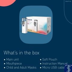 Omron Mini Air 360+ Taşınabilir Mesh Nebülizatör