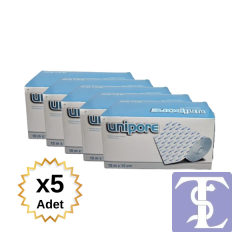 Unipore Elastik Hipoalerjenik Flaster Sabitleme Bandı 10mX15cm 5 Adet