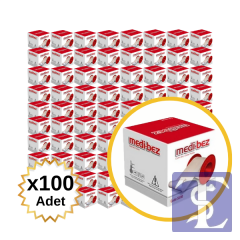 Medibez Tıbbi Bez Flaster 5 CM X 5 M - 100 Adet (1 Koli)