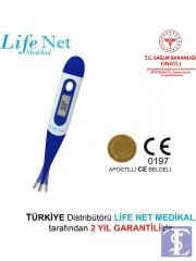 Life Net Medikal JA-12B Esnek Uçlu Ateş Ölçer