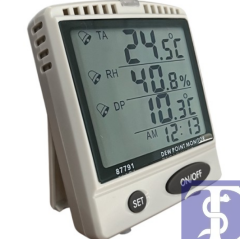 AZ 87791 Alarmlı Sıcaklık ve Nem Ölçer Termohigrometre