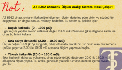 AZ 8362 TDS ve EC Ölçer