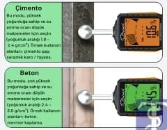 PİN-100 Topuz Problu Nem Ölçer