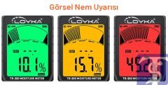 TR-300 Kumaş, Kıyafet, Halı, Deri ve Kağıt Nem Ölçer