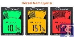 Loyka TR-300 Kumaş, Kıyafet, Halı, Deri ve Kağıt Nem Ölçer